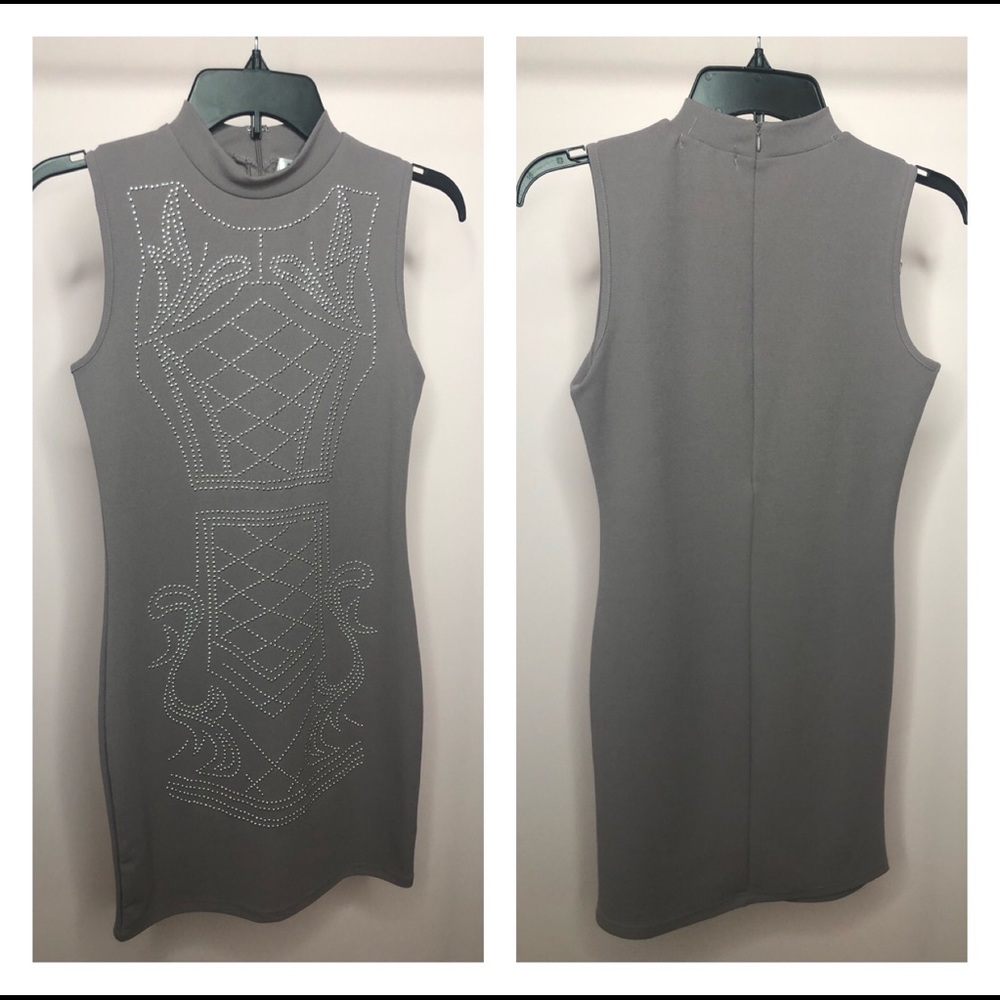 Say What? Studded Mini Dress